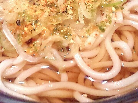 天かす蕎麦